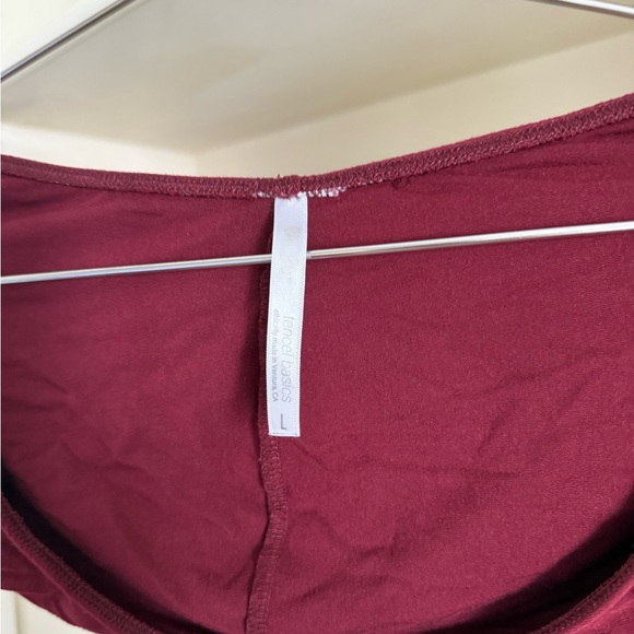 Rat Boi SET Burgundy Long Sleeve bolaro (L) and tube top (M) - Picture 3 of 9